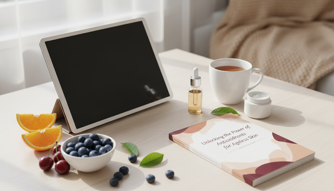 Antioxidants for Ageless Skin: Vitamin C, Niacinamide + More